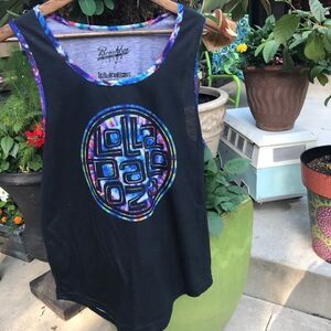 Brooklyn Cloth tank top - Lollapalooza - black
